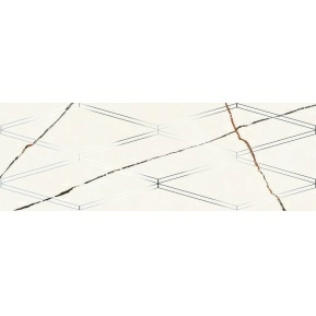 Декор "Bianco covelano" Rombi 242х700